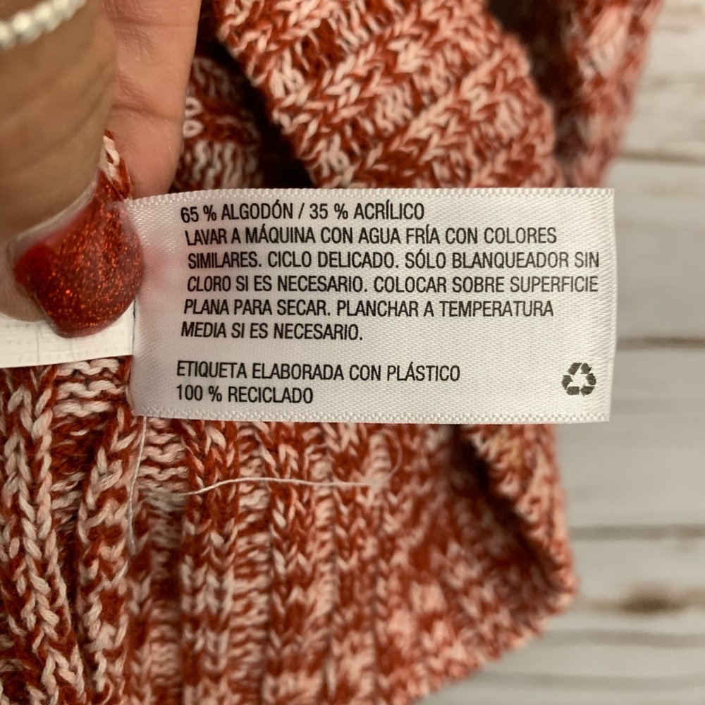 Universal Thread Heathered Cable Knit Swea - image 6